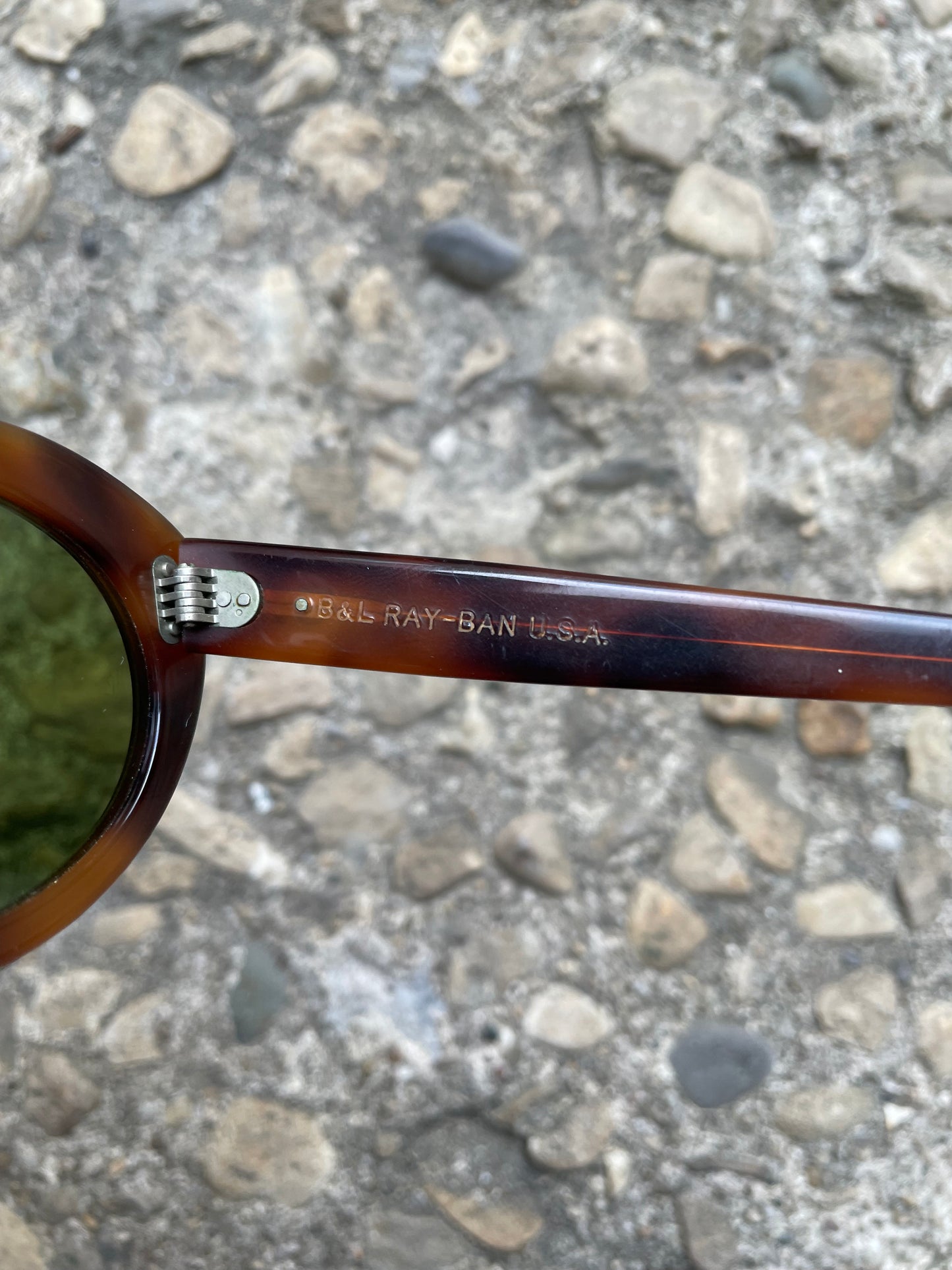 1980's/1990's Ray-Ban W0958 Tortoise Shell Sunglasses