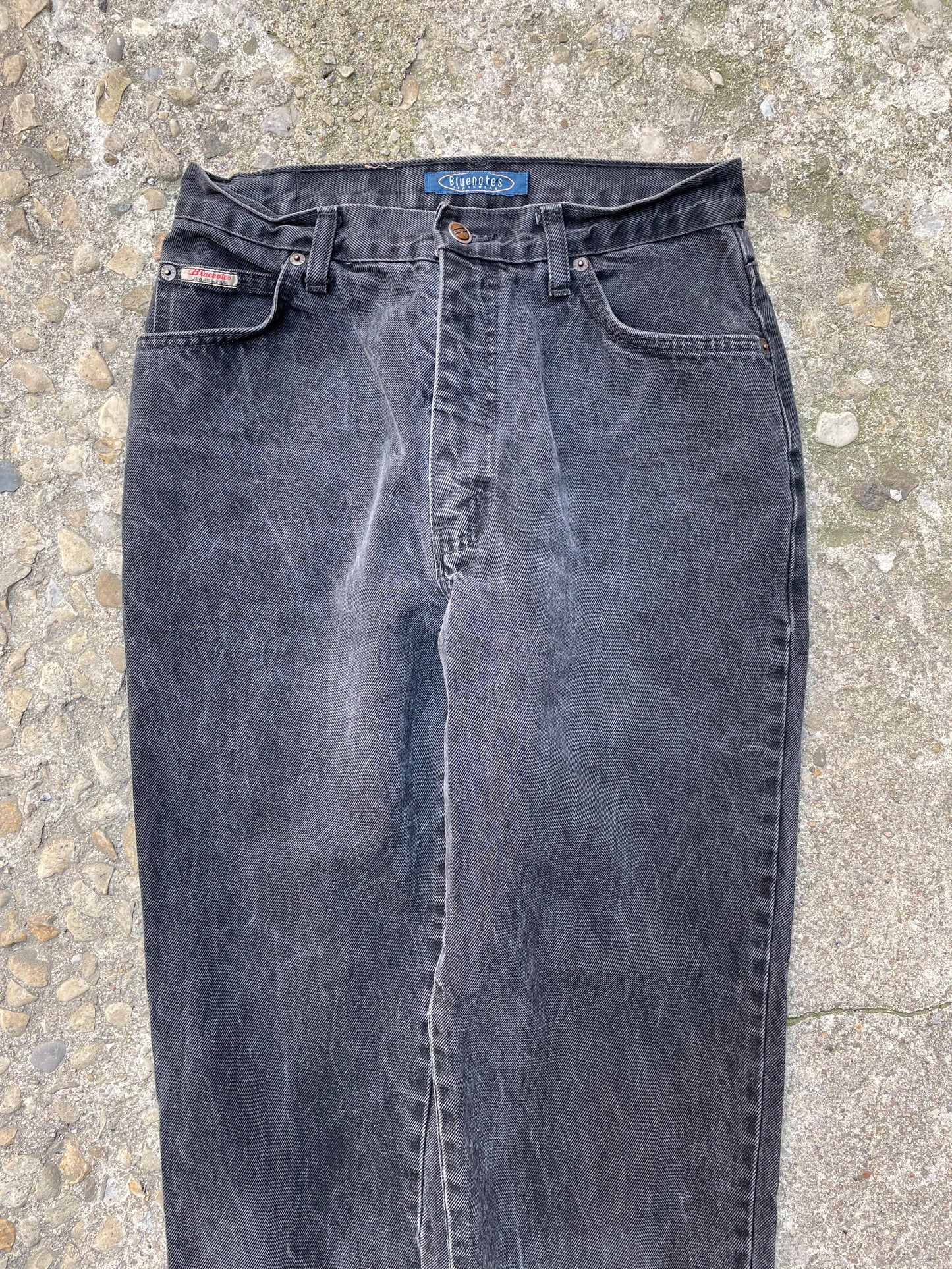 1990's Bluenotes Black Denim Jeans - 29