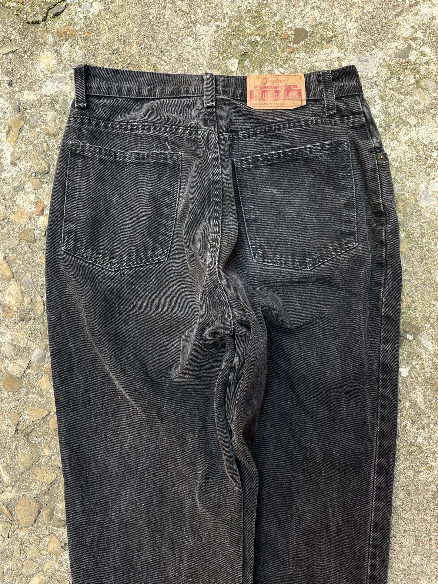 1990's Bluenotes Black Denim Jeans - 29