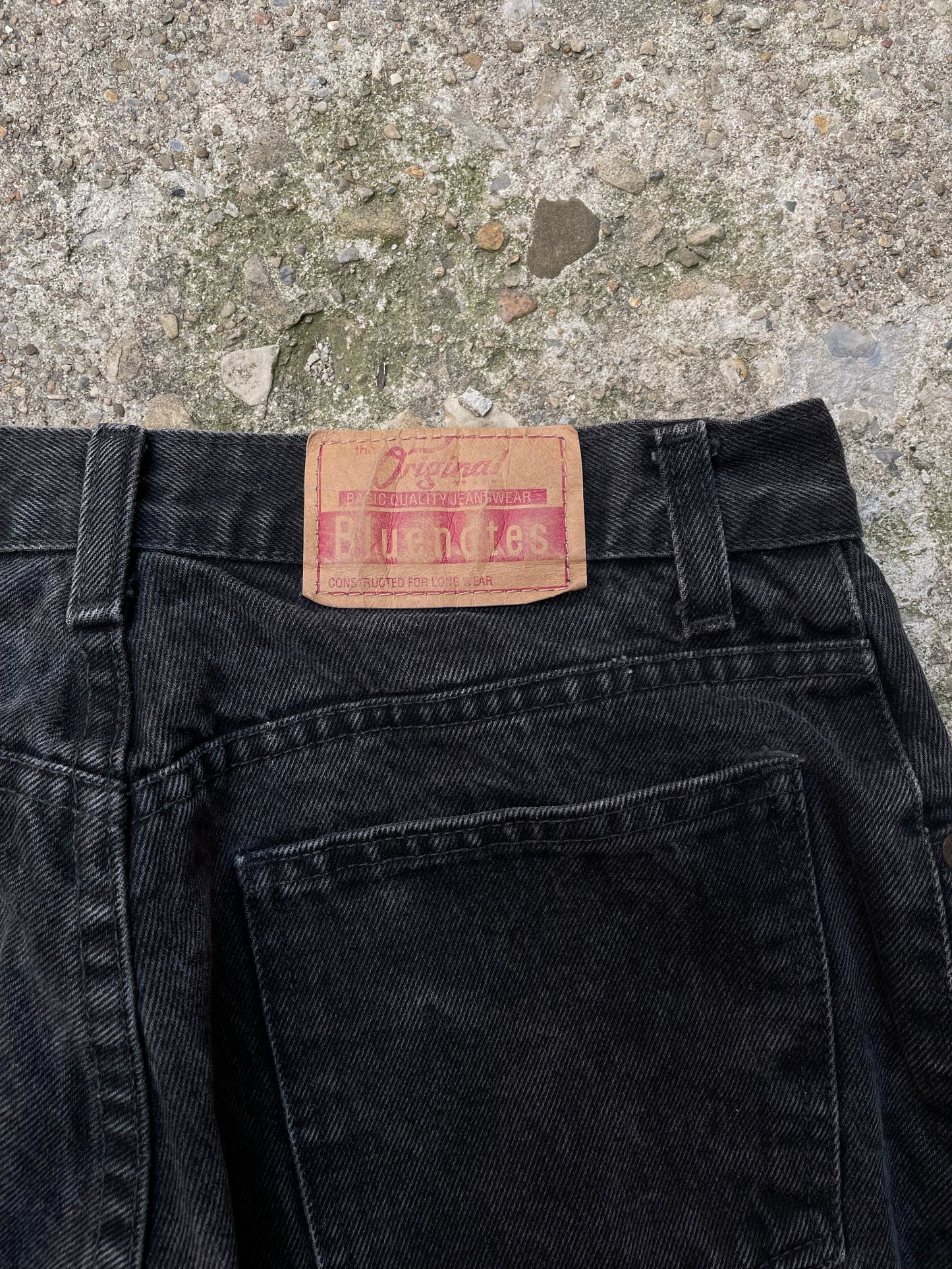 1990's Bluenotes Black Denim Jeans - 29