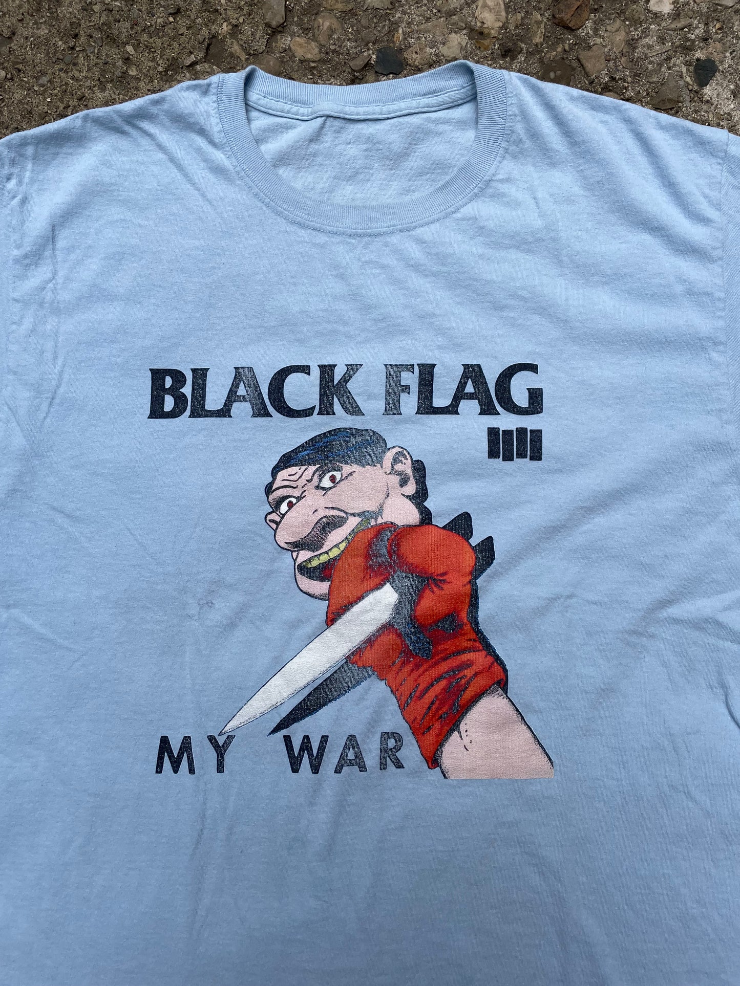 2000's Black Flag 'My War' Album Band T-Shirt - XL