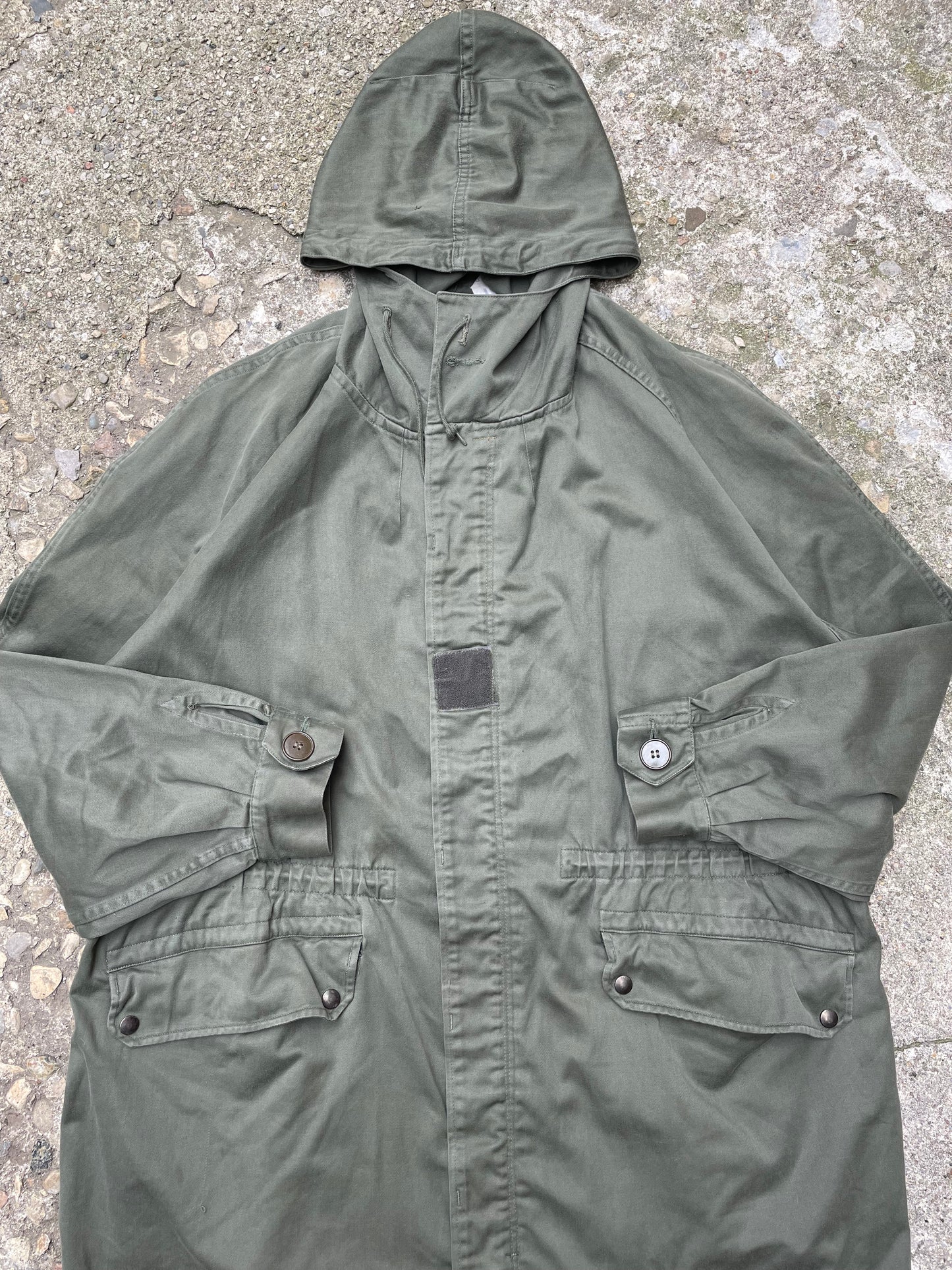 1978 French Military Hooded Parka Field Jacket - XL