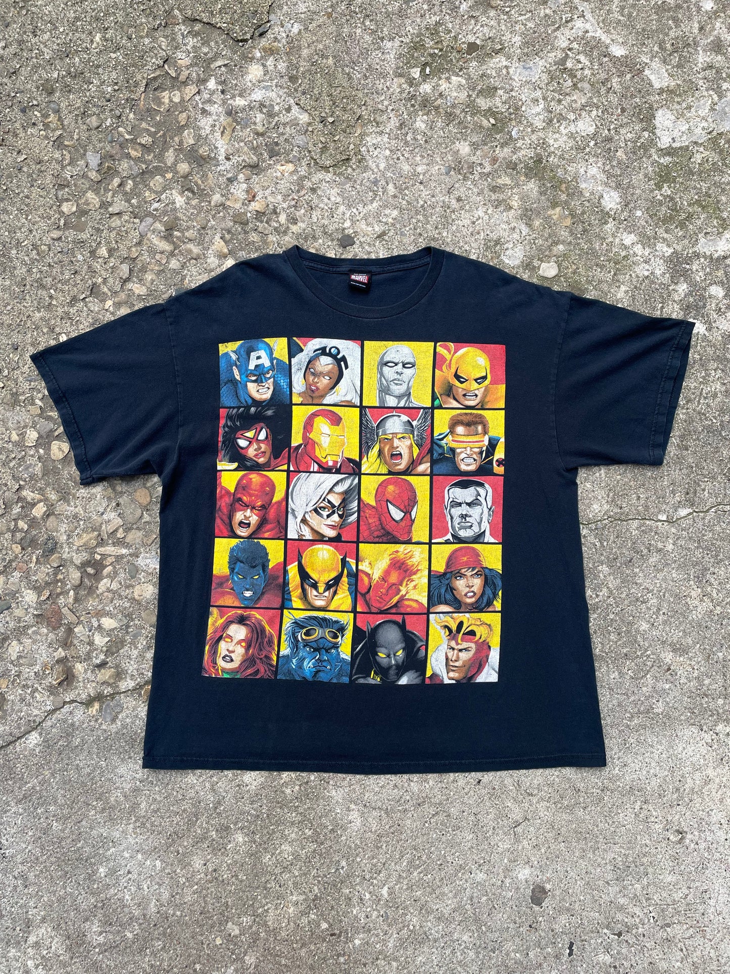 2000's Marvel Mad Engine Graphic T-Shirt - XL