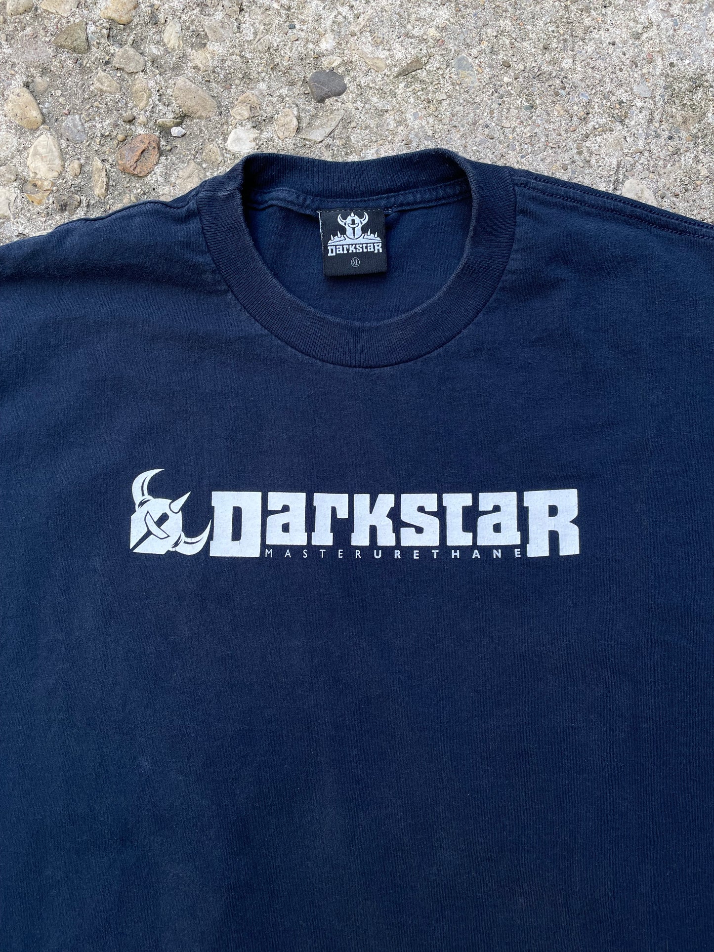 1990's/2000's Darkstar Skateboard Wheels Graphic Logo T-Shirt - XL