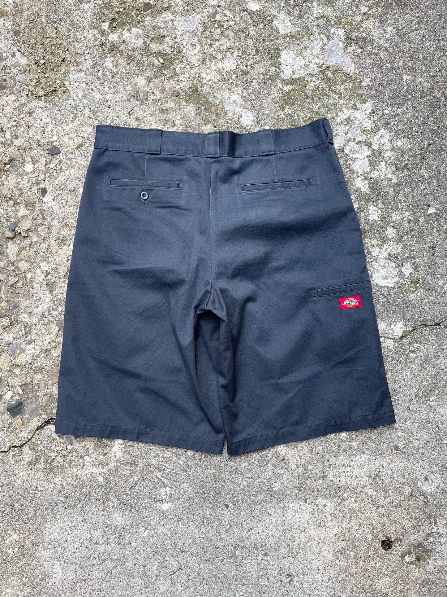 2000's Dickies Loose Fit Grey Work Shorts - 38