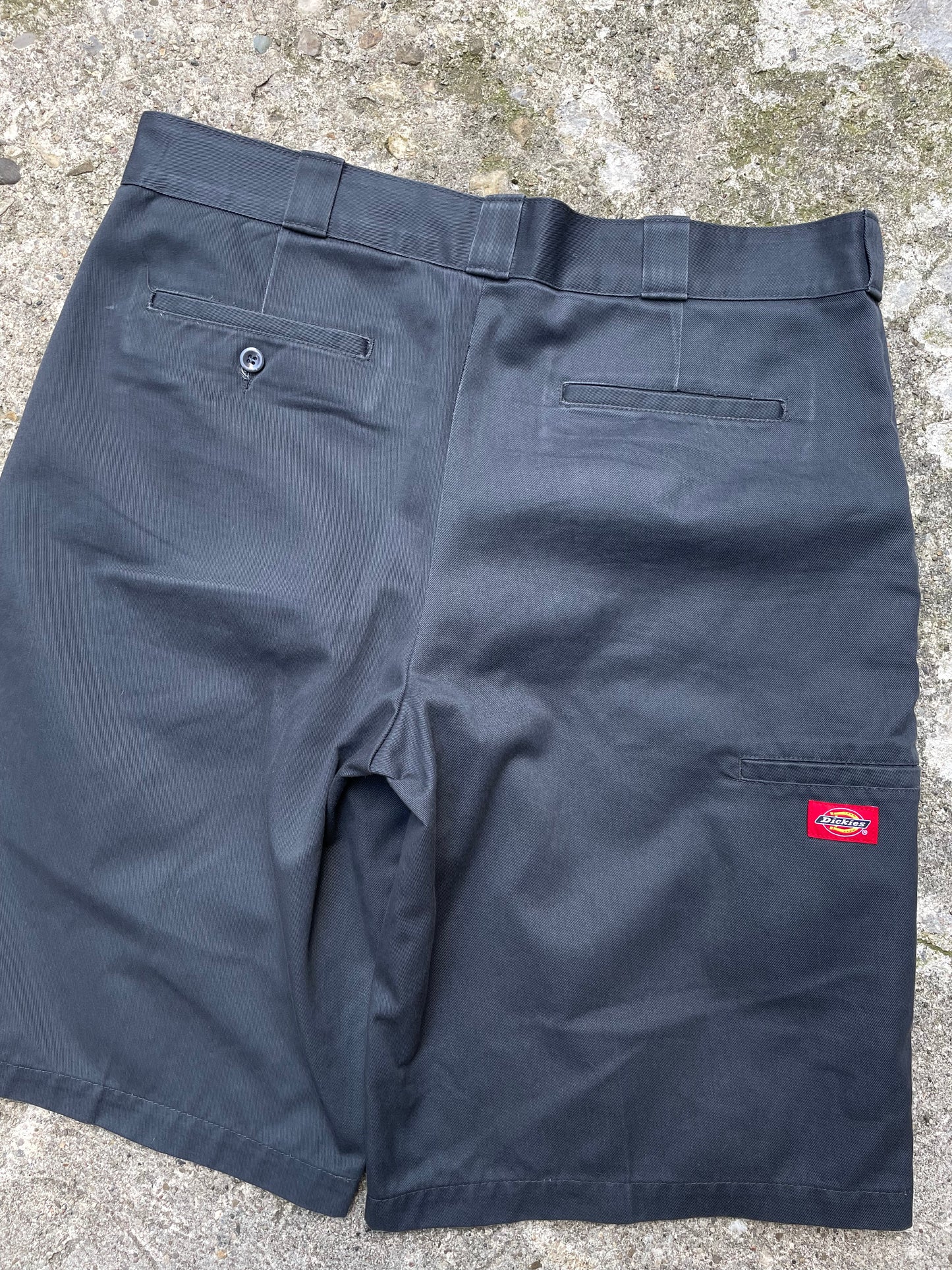 2000's Dickies Loose Fit Grey Work Shorts - 38