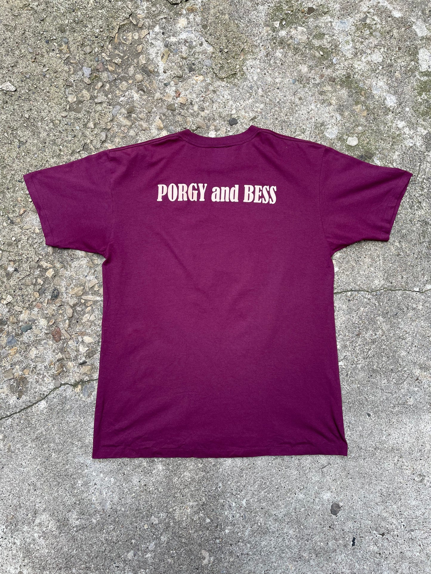 Vintage 1990's Porgy and Bess Opera Double Sided Graphic T-Shirt - XL