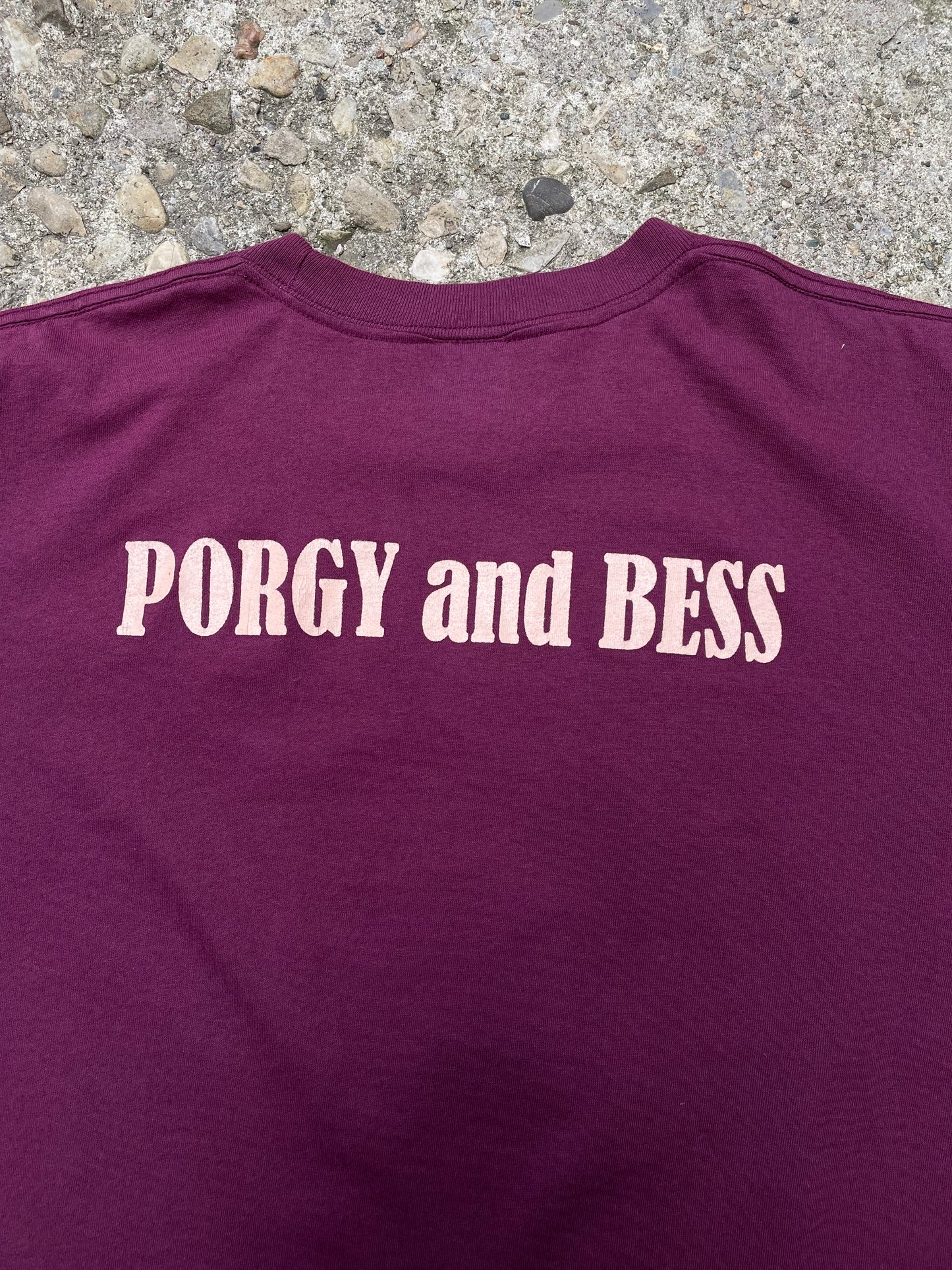 Vintage 1990's Porgy and Bess Opera Double Sided Graphic T-Shirt - XL