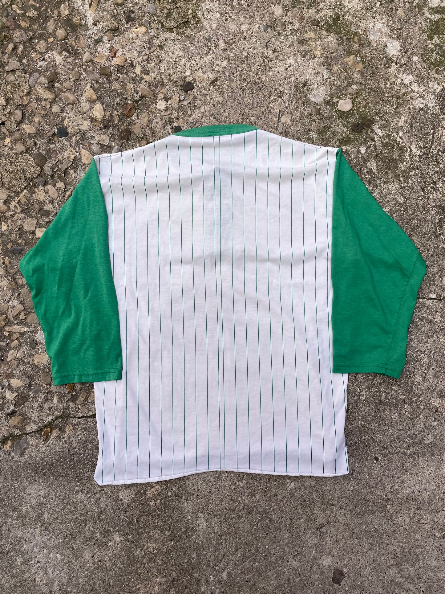 1980's Waterloo North Stars Henley Baseball Shirt - L