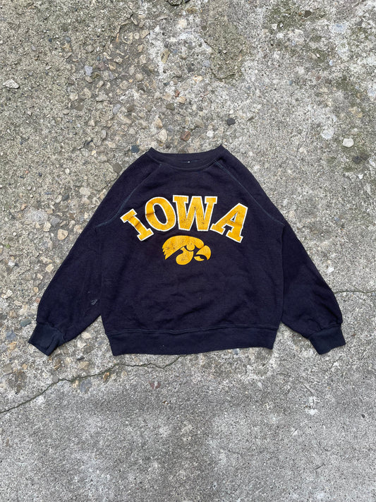 1970's/1980's Iowa Hawkeyes Graphic Crewneck Sweatshirt - S