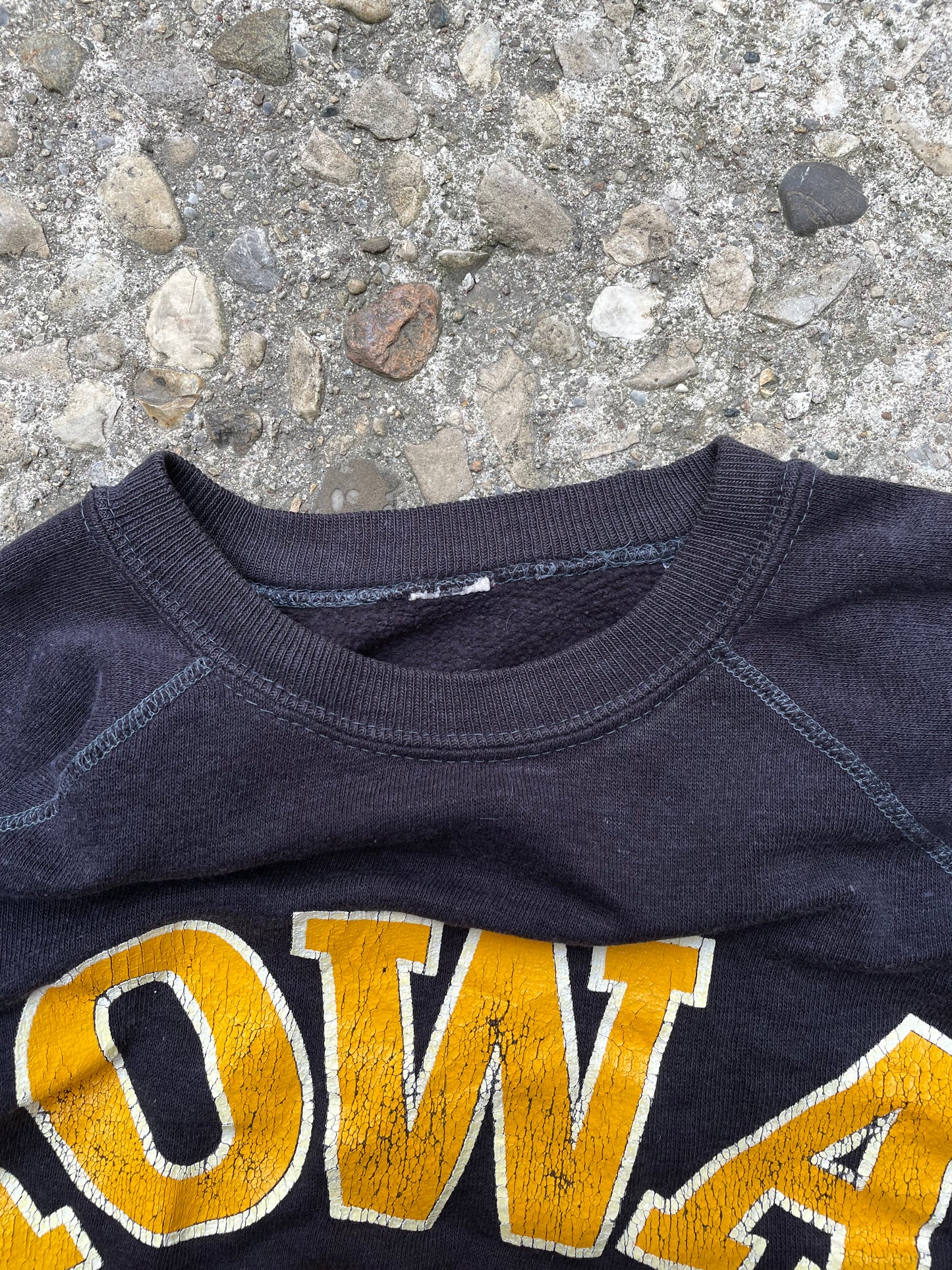 1970's/1980's Iowa Hawkeyes Graphic Crewneck Sweatshirt - S