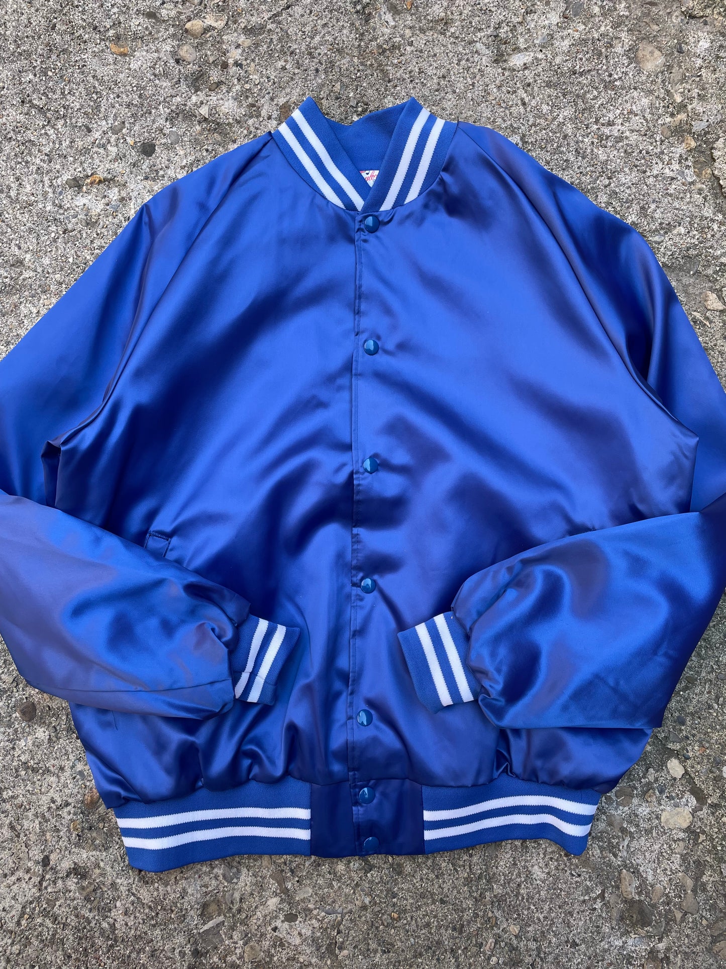 1980's Nashville Satin Bomber Jacket - XL