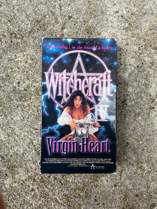 1992 Witchcraft 4: Virgin Heart VHS Tape