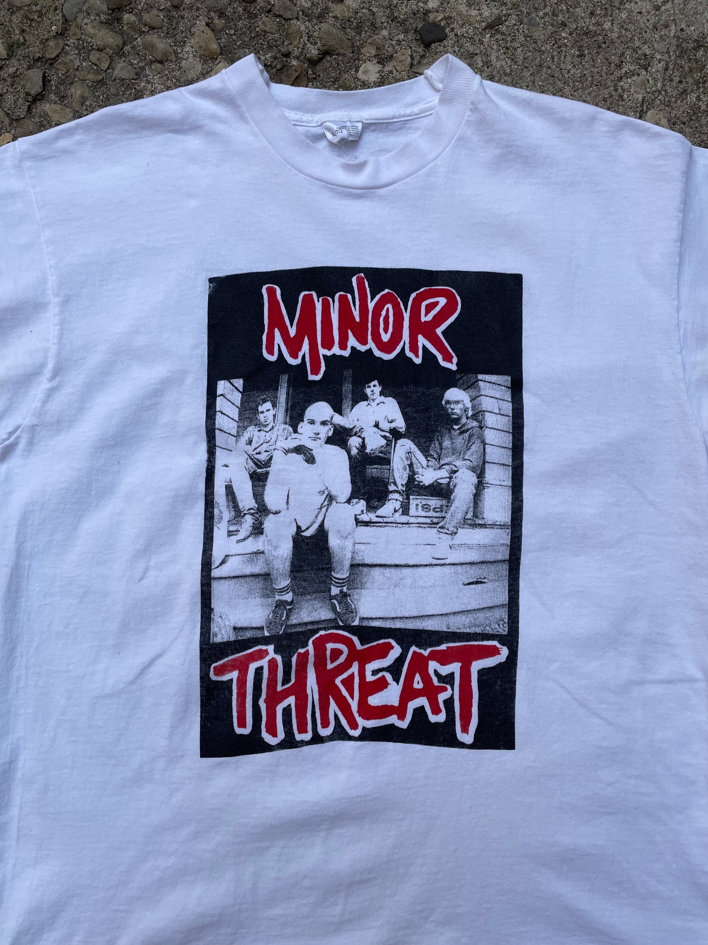 1990's Minor Threat Bootleg Band T-Shirt - XL